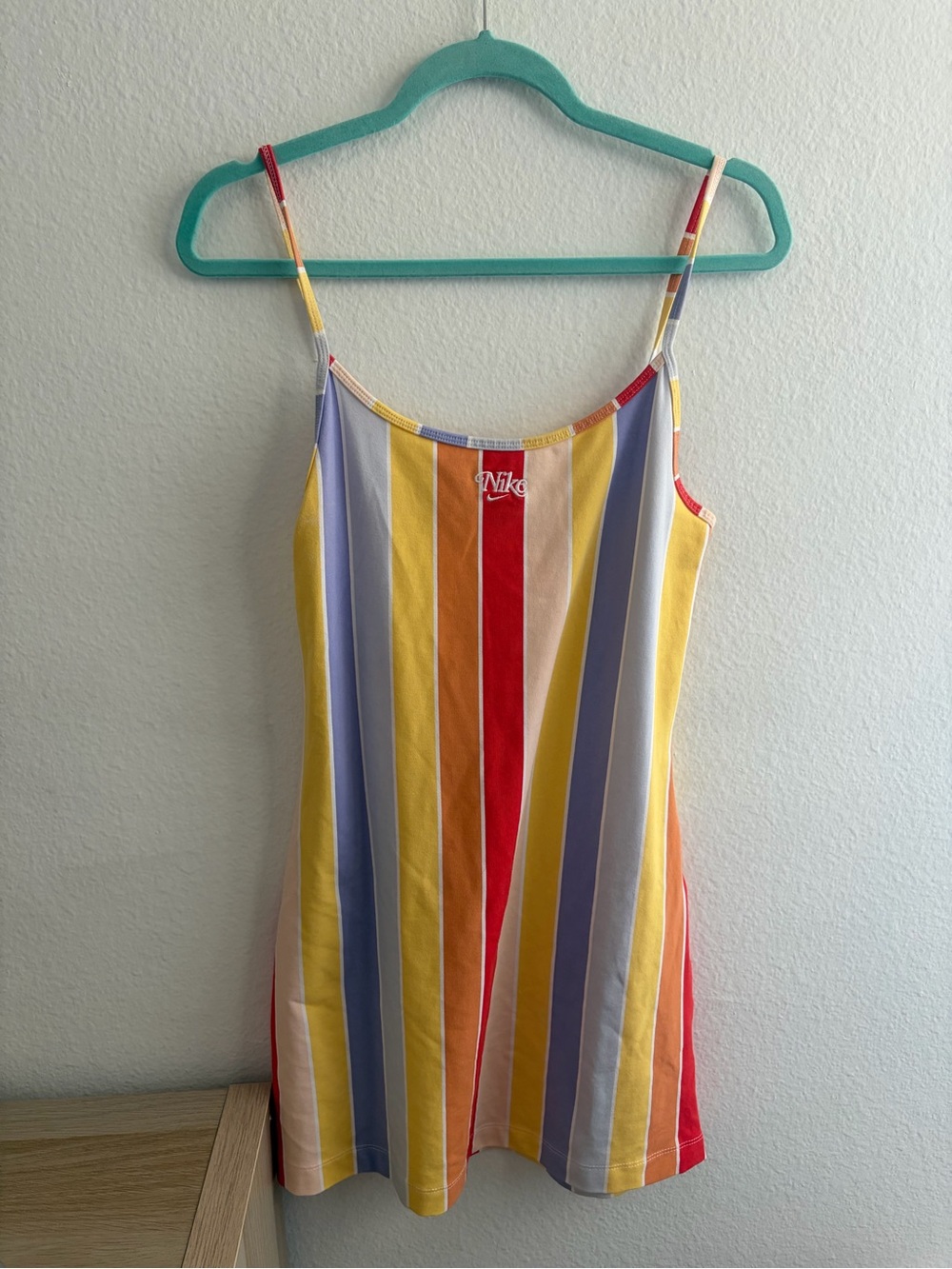 Multicolor Stripe Nike Dress